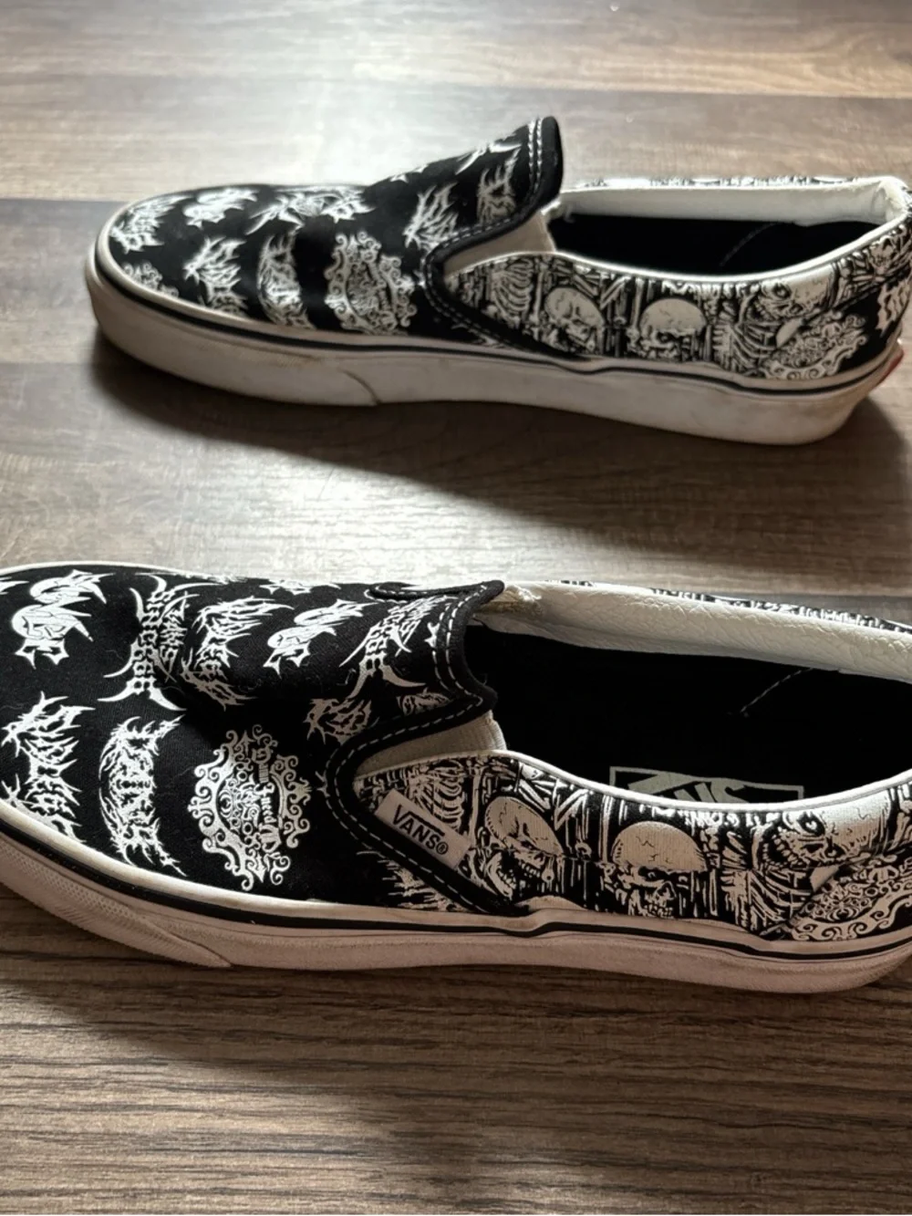 Vans slip on forgotten bones shoes - Picture 4 of 8